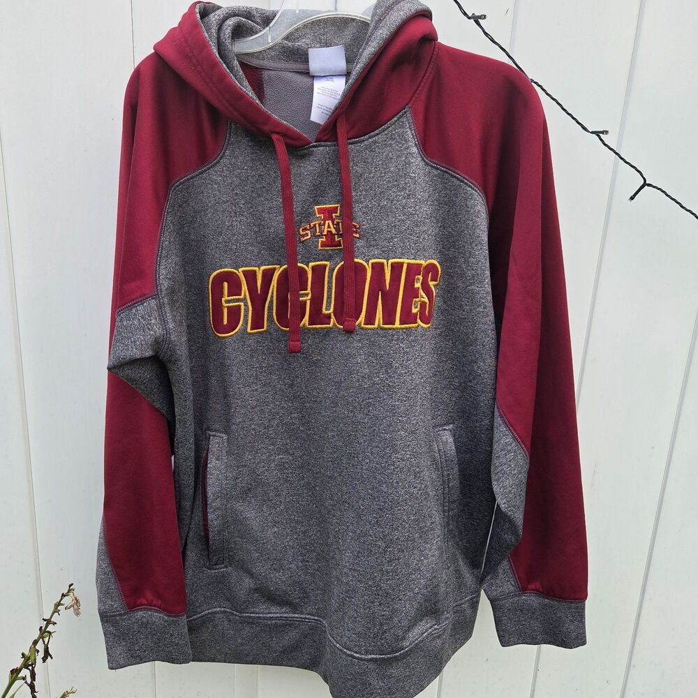 Knights Apparel Iowa State University Cyclones Pullover Hoodie Size L